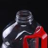 1.28LPET plástico transparente comestible cubo de correo plástico Aceitera olla de vino plástico venta directa de fábrica