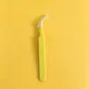Pinzas para Arte de Uñas y Pestañas, Mini Clips de Colores para Diario, Herramientas Rectas y Curvas para Manualidades