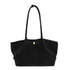 Bolso de Mano Retro Escarchado de Gran Capacidad, Opciones Multicolor para Combinar Diariamente, Bolso de Hombro/Axila, Bolso de Mujer Tipo Dumpling de Gamuza