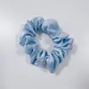 Faixa de Cabelo Y 19 Momme Plissada Múltiplas 3,5 Elástico de Cabelo de Seda 100% Seda de Amora Corda de Cabelo Toque de Luxo Não Puxa o Cabelo Acessório de Cabelo