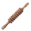 Bastão Massageador de Madeira Maciça Natural, Massageador de Costas Portátil, Bastão de Yoga, Relaxamento Muscular, Ferramenta de Massagem para Curvas Corporais