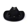 Sombrero Vaquero Occidental de Estrella de Cinco Puntas con Remaches para Niños Fiesta de Carnaval Cinturón Rosa con Remaches para Niños Sombrero de Caballero