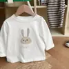 Nueva Camiseta de Manga Larga 100% Algodón Elefantito Ropa de Otoño para Niños Niños Pequeños Niños Niñas Primavera Otoño Top Más Vendido
