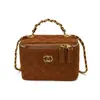 Bolsa Transversal Feminina de Luxo Acolchoada com Fio de Diamante, Bolsa de Maquiagem de Nicho de Luxo, Bolsa Pequena Transversal Infantil Estilo Chanel