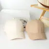 Gorra de béisbol de pana de color liso de moda con visera rígida, gorra lisa unisex, estilo retro japonés para exteriores