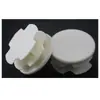 Suministro al contado de fábrica de tapón de plástico para tubo de acero redondo de 25 mm, tapón de plástico para muebles, tapón de tubo redondo