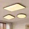 Nueva luz principal para sala de estar de madera de nogal negro estilo chino, estética estilo Song, lámpara de techo esmaltada lujosa y elegante para comedor y dormitorio