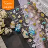 Pegatinas para Uñas con Relieve Tomoni Pegatinas Populares Europeas y Americanas para Uñas Pegatinas de Uñas de Alto Nivel Ballena Nocturna Estilo Mixto