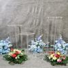 Novo acrílico transparente quadrado moldura estrada chumbo estilo hotel mesa flor salão de casamento local arranjo adereços de casamento