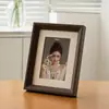 Marco de fotos de madera maciza impresión y revelado de fotos para hacer un marco de fotos de mesa 6 seis7 8 pulgadas A4 para colgar en la pared caballito de mar adorno de boda