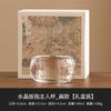Taza de té pequeña de cristal de fábrica, taza maestra, taza de vidrio china simple, taza de té transparente, taza de degustación de té, taza de té