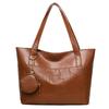 Bolso Tote de Moda de Gran Capacidad para Mujer, Nuevo Estilo Transfronterizo, Bolso de Hombro Trendy, Bolso Casual Sencillo para el Trabajo