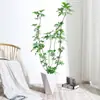 Planta Grande de Madera Pata de Pato en Maceta para Interior para Purificación del Aire, Adecuada para Dormitorio y Sala de Estar, Perenne Todo el Año, Planta Verde de Moda
