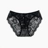 Nueva Explosiones Ropa Interior Sexy para Dama Alta Elasticidad Cintura Media Cinturón Delgado Encaje Calado Suave Cómoda Transpirable Ropa Interior 7545#