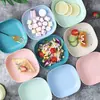 Plato para huesos de mesa de estilo japonés, plato para huesos doméstico, plato de servir de plástico creativo, plato pequeño con base
