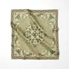 Lenço de Seda Personalizado pelo Fabricante, Logotipo Corporativo Personalizado, Fabricante de Lenços de Seda Lenço Quadrado, Personalizado de Acordo com Desenhos e Amostras