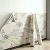Papel pintado autoadhesivo lindo de dibujos animados, pegatinas de pared impermeables, papel pintado para el hogar, pegatinas decorativas para pared de fondo de habitación infantil, dormitorio
