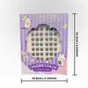Caja de Regalo para Pestañas Postizas Transfronterizas Empaque Ocho Filas Yf58 Primeras Pestañas Postizas Individuales en Racimo Trilogía Pestañas Postizas Suaves Sin Pegamento