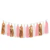 Amazon 15 Borla de Papel Borla para Mascota Cinta de Flores de Borla Combinada Arreglo de Cumpleaños Decoración de Habitación Suministros para Fiesta