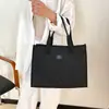Bolso Tote de Moda para Mujer, Gran Capacidad, Sensación de Alta Gama, Bolso Versátil para el Trabajo, Bolso de Mujer Tendencia Estilo Coreano con Estampado