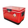 Caixa Térmica Retro 30L Balde de Gelo de Metal Balde Portátil para Bebidas Balde de Gelo para Cerveja de Plástico Interno e Externo Personalização