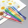 Etiqueta para equipaje de viaje transfronterizo PVC Colorida Brillante Cordón Cuerda Transparente Cordón de Identificación Disponibilidad a Largo Plazo en Stock con Colores Opcionales
