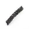 Nuevos accesorios para el cabello con joyas, tejido a mano, con cuentas de cristal, brillante, pinza para el cabello, pinza de resorte, accesorios para el cabello