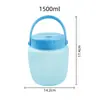 Balde de Silicone Personalizado para Conservação de Frutas, Alimentos e Bebidas, Novo Produto Transfronteiriço, Balde de Silicone Selado Portátil para Conservação