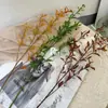 Folhagens Artificiais Folhas de Salgueiro Nevado Flores Artificiais Florista Recomenda Linha de Flores e Folhas Verdes de Alta Qualidade para Paisagismo de Casamento e Arranjos de Flores de Entrada