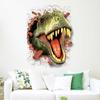 LC7001-7004 3D Futebol Fogo Basquete Fogo Quebrado Parede Carro Dinossauro Creative Home Decoração Adesivos de Parede