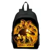 Mundo Animal Tiranosaurio Rex Dinosaurio Mochila Escolar Infantil Estudiantes de Primaria y Secundaria Mochila de Moda Mochila Personalizada DIY