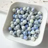 Novas Contas de Vidro Bicolores para Suprimentos de Vendedores Ambulantes, Contas de Vidro, Contas Soltas, Contas Redondas Gradientes para DIY, Contas Soltas Atacado
