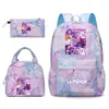 Mochila Transfronteriza Modelo Nuevo N, Mochila Escolar Estilo Universitario para Estudiante de Primaria, Mochila de Viaje Set de Tres Piezas