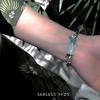 2022 verano nuevo estilo chino lujo ligero pulsera de bambú diseño de nicho ins pulsera femenina verano accesorios versátiles