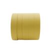 Weihuo Fabricante Venta al por Mayor Cinta de Enmascarar Amarillo Claro Escribible Liso Enmascarado Decorativo Pintura en Aerosol Cinta para Juntas Adhesivo Fuerte