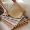 Manta Macia de Tricô de Algodão Nórdico, Manta de Ar Condicionado, Manta para Soneca no Escritório, Manta de Sofá, Lençol, Manta para Uma Pessoa
