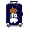 Funda elástica para equipaje, funda protectora gruesa para maleta, funda antipolvo para maleta de viaje, funda elástica para maleta con ruedas, funda para equipaje de venta caliente