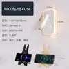 Luminária de parede para leitura em estilo nórdico com interruptor, adequada para quartos de hotel e pousadas, spot de LED criativo rotativo