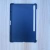 Aplicável ao Samsung Tab S9 + adesivo traseiro do tablet de 12,4 polegadas Slot para caneta PC capa protetora fosca