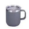 Copo Isolado de Aço Inoxidável 304 com Alça, Copo Pequeno de Aço, Isolamento Espesso a Vácuo de Camada Dupla, Copo de Água Fria, Portátil