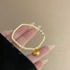 Nuevo Estilo Chino Xiaopangfu Pulsera de Cuentas Moda Tejida a Mano Asimétrica Pulsera de Cuentas Simple Versátil