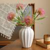 Plástico de Simulação Flor de Crisântemo Garra de Caranguejo Almofada de Alfinetes Flor Fotografia de Casamento Decoração de Casa Floricultura Flor Artificial Flor de Crisântemo Garra de Caranguejo Artificial