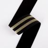 Al Por Mayor Spot Banda Elástica Rayada Dorada y Plateada 4/5cm Nylon Seda de Cebolla Banda Elástica Accesorios para la Cintura Elástico para Ropa