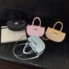 Bolso de Mano Pequeño para Mujer 2025 Verano Nuevo Moda Tendencia Casual Bolso de Hombro Cruzado