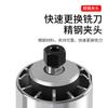 Máquina Recortadora Eléctrica Máquina Ranuradora Herramienta Artefacto para Carpintería Máquina Gong Multifuncional Grabado Bakelita Fresado Aluminio Plástico Doblado de Placa