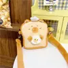 Nueva Bolsa de Mochila Hombro Suave Linda Dulce con Diseño de Capibara Cachorro Horneando Diversión Bolso Cruzado para Mujeres