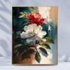 Selecionado 30 Florais DIY Pinturas a Óleo Digitais Douyin E-Commerce Dropshipping Barraca de Rua Atacado Rosa Pinturas Decorativas Pintadas à Mão