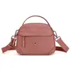 Bolsas para Mulheres 2025 Nova Mini Bolsa de Mão Fashionable Casual Bolsa de Ombro em Tecido Oxford Simples Diagonal Lona