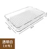 Bandeja de Té de Lujo Ligero Bandeja Taza de Agua Bandeja de Drenaje Cosméticos Estante de Almacenamiento para el Hogar Doble Capa Cocina Mesa para Frutas y Verduras Bandeja de Almacenamiento para Vajilla