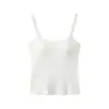 [En Stock] Camisola Dulce de Encaje para Mujer, Hermoso Diseño en la Espalda, No Necesita Usar Sujetador, Cómoda y Se Puede Usar como Prenda Exterior o como Capa Base